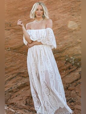 white corset petal linen maxi dress White Corset Petal Linen Maxi Dress